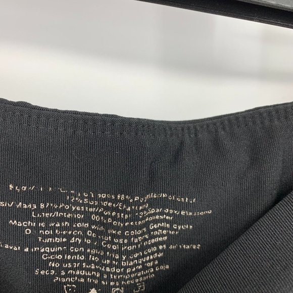 Avia Leggings Black Pull On Activewear Athletic Mid Rise Pattern - Picture 4 of 8